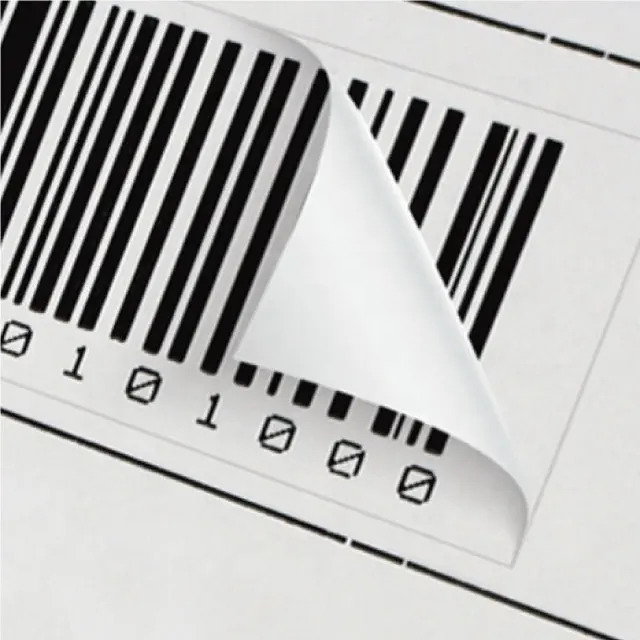 Abziehen von Doppelschicht-Etikett Barcode Doppelschicht-Broschüren flaschen etiketten aufkleber