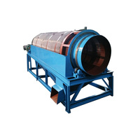 Tamis rotatif à tambour motorisé haute efficacité en acier inoxydable 304 pour le criblage du sable, du gravier et des minerais