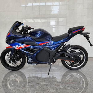 Motocicletas Deportivas Eléctricas de Alta Velocidad, Nuevas, con Ruedas Grandes de 17'', 100% Eléctricas, 5000W, Fabricante - Product Image 3