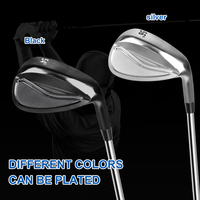 Cales de club de golf OEM Logo personnalisé hommes droitier Cale de sable de golf en acier au carbone Fraisage CNC Cale de golf Club de tête