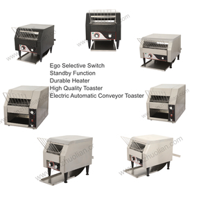 <span class=keywords><strong>Grille</strong></span>-<span class=keywords><strong>pain</strong></span> électrique commercial en acier inoxydable, 450 tranches/heure, 2600W, multi-tension, équipement de cuisine pour restaurant et boulangerie - Product Image 4