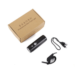 Lampe de vélo en alliage d'aluminium, phare LED rechargeable par USB, 4 modes, étanche IPX4, noir, pour la conduite nocturne et l'utilisation en extérieur - Product Image 4