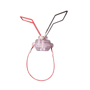 Lampe de signalisation solaire CHDL RTZM-10 rouge 1,2 V pour la surveillance des lignes de transmission d'énergie - Product Image 2