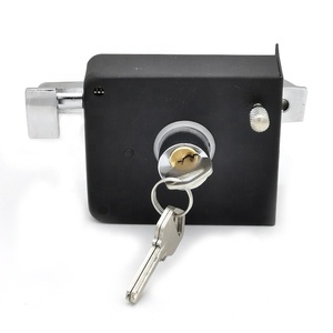 Doppio Bullone Cilindro In Ottone Impermeabile di Sicurezza Porta di Ferro Serratura Cerchio Cerradura De Sobreponer Chapa Perilla - Product Image 6