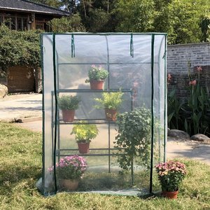 เรือนกระจกพลาสติกขนาดเล็กแบบพกพาสำหรับใช้ในบ้าน - Product Image 4