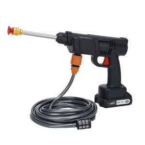 5 batterie pistola ad acqua nera autolavaggio litio elettrico ad alta potenza 21V pistola per lavaggio auto senza fili - Product Image 2