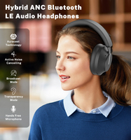 Nouveaux écouteurs sans fil à réduction de bruit, design innovant, chipset QCC5171/QCC5181, projet ODM OEM, casque Bluetooth