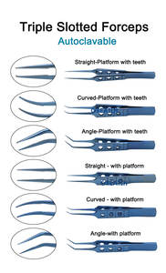 टाइटेनियम संयुक्ताक्षर संदंश को बांधने वाले चिकित्सा ट्वीट - Product Image 2