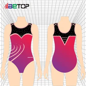 Tùy chỉnh leotards Dance cô gái thực hành Thể dục dụng cụ bán Hot Thể dục dụng cụ leotard nhà sản xuất