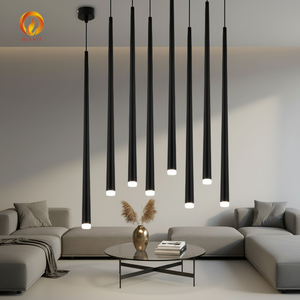 Lámparas Colgantes LED Cilíndricas para Isla de Cocina, Decoración para Comedor, Barra de Bar, Lámpara de Aluminio de 5W, Gran Venta - Product Image 3