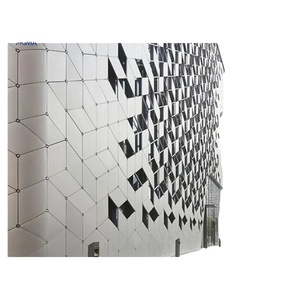 Customized Aluminum Carved Metal Construction Building Profile Facade Plate Decorative Exterior Paint 3D Curtain Wall Cladding - Product Image 1