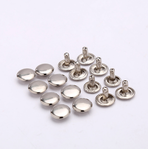 Đinh tán kim loại chất lượng cao, đầu đôi, dùng cho may mặc, hành lý, da và giày, đinh tán tùy chỉnh, khuy áo jean - Product Image 3