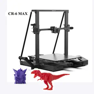 Impressora 3D digital CR-6 MAX, impressora 3D de filamento plástico ABS, grande máquina profissional FDM 3D, preço de bolo