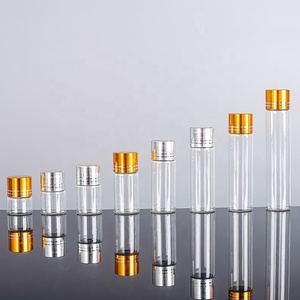 Flacon en <span class=keywords><strong>verre</strong></span> tubulaire avec bouchon à vis en aluminium 115 mm 116 mm 120 mm Tube en <span class=keywords><strong>verre</strong></span> pour bonbons épices comprimés - Product Image 3