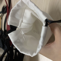 Petite pochette pour bijoux, sac à cordon en coton biologique 100%, avec logo imprimé personnalisé, ruban, cordon pour emballage d'accessoires cadeaux