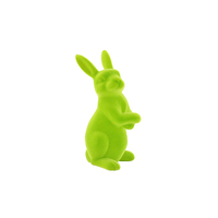 Lapin de Pâques coloré de 9 cm, adorable lapin de dessin animé en peluche, décoration de salon, décoration de bureau, jouet pour fête d'enfants