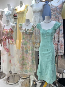 Abito Estivo Casual <span class=keywords><strong>da</strong></span> <span class=keywords><strong>Donna</strong></span> Lunghezza Midi Alta Qualità Elegante Alla Moda Comodo Trendy Abbigliamento Femminile All'Ingrosso - Product Image 3