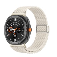 Correa de Reloj Elástica de Tejido Suave para Samsung Galaxy Watch 8/8 Classic, Correa de Reloj de Nailon para Reloj Inteligente, 44 mm, 40 mm