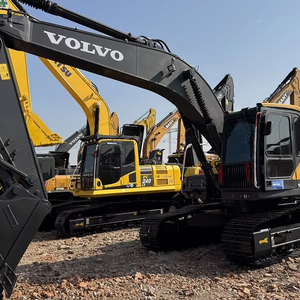 เครื่องขุดตีนตะขาบไฮดรอลิก Volvo EC240รถตักตีนตะขาบใช้เครื่องยนต์110KW 24ตันชิ้นส่วนหลักของเกียร์อุปกรณ์ก่อสร้าง EPA CE - Product Image 2