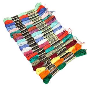 Fil à <span class=keywords><strong>broder</strong></span> en <span class=keywords><strong>coton</strong></span> polyester <span class=keywords><strong>DMC</strong></span> Airo8 m 482 couleurs, vente en gros d'usine, accessoires manuels de bricolage, lot de broderie au point de croix - Product Image 5