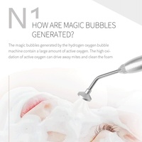 Nouvelle Offre Spéciale N1 : Nettoyant Facial Magique à Bulles d'Oxygène pour Rajeunissement et Lifting de la Peau – Appareil à Bulles d'Oxygène