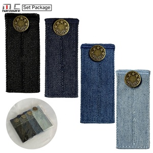 SET-PACK Shirt Weight Gain Expand Waistband Space <strong>Jean</strong> Denim Accessories <strong>Jeans</strong> Pant Accessories Denim <strong>Buttons</strong> <strong>Button</strong> Extender - Product Image 1