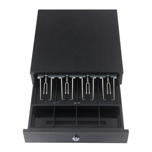 High Quality POS Economic Durable Metal Cash <strong>Box</strong> 330mm 4 <strong>Bill</strong> 4 Coin Tray Electronic Cash Drawer - Product Image 1