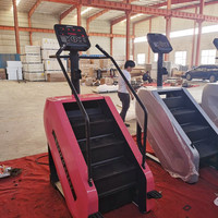 Vente en gros : Simulateur d'escalade électrique professionnel en acier inoxydable pour salle de sport commerciale