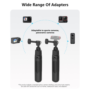 YLTech Nhôm Hợp Kim Tripod Đứng Ảnh Tự Sướng Thanh Đi Pro Máy Ảnh Chủ <span class=keywords><strong>Mini</strong></span> 360 Xoay <span class=keywords><strong>Monopod</strong></span> Cho Insta360 - Product Image 6