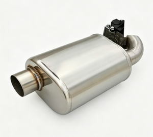 Système d'échappement universel AsiaLink en acier inoxydable de 1,5 mm d'épaisseur avec silencieux à valve et contre-pression pour <span class=keywords><strong>voiture</strong></span> modifiée - Product Image 6