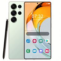 Smartphone S25 Ultra 5G de Gama Alta con Android 14, Pantalla de 7.3 Pulgadas, Almacenamiento Masivo de 22GB+2TB, Doble SIM, Procesador MTK, Ideal para Juegos