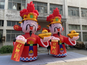 Le dieu de la richesse pour la fête du printemps chinois, dieu de la fortune gonflable pour la décoration - Product Image 3