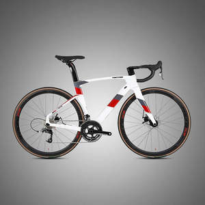 จักรยานเสือหมอบ CYCLONEpro RIVAL รุ่นน้ำหนักเบา สีน้ำเงิน 22 สปีด โครงคาร์บอนไฟเบอร์ ตะเกียบอลูมิเนียม 45*700C สำหรับทุกเพศ - Product Image 2