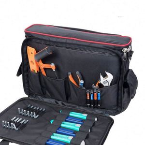 กระเป๋าเก็บเครื่องมือช่างไฟฟ้าแบบสะพายไหล่ BSCI พร้อมช่องใส่แล็ปท็อป - Product Image 4