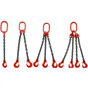 Eslinga de Cadena de Cuatro Brazos, Grado 80, Acero 100, Resistente, Ajustable, Eslinga de Cadena G80, Cadena de Elevación - Product Image 5
