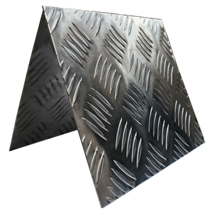 Plaque en acier inoxydable en alliage d'aluminium gaufré feuille d'acier inoxydable en relief à carreaux de diamant plaque antidérapante - Product Image 6