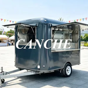 Camión de Comida Popular en Australia, Camión de Pizza y Tacos, Remolque Móvil de Comida con Equipamiento - Product Image 1