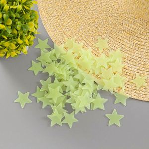 Pegatinas de Estrellas 3D para Pared, las Más Populares, 4 Colores Diferentes, Brillan en la Oscuridad, Decorativas para Dormitorio y Hogar - Product Image 5