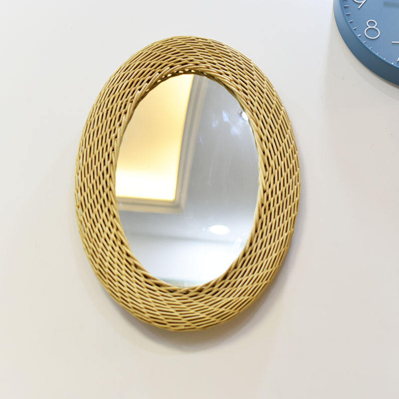 Fleur torsadée dorée ovale 33*47 de taille moyenne