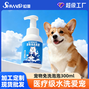 Shampooing sec en mousse Pet President pour chien et chat, détachant universel, désodorisant, sans rinçage - Product Image 5