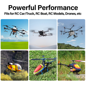 150C 7,4V <span class=keywords><strong>5000mAh</strong></span> <span class=keywords><strong>Lipo</strong></span> Akku-Pack Wiederaufladbare Drohnenbatterien RC Trainer Flugzeug RC Helikopter FPV Quadcopter Drohne - Product Image 5