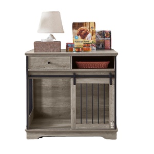 Jaula para perros de alta resistencia, muebles de madera para cachorros, jaulas para mascotas, cajas para perros grandes, jaula moderna de madera para interiores - Product Image 5