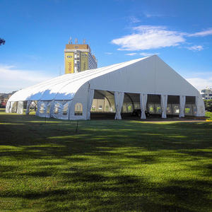 Carpa Curva TFS Resistente al Viento de 80~100 km/h, Estructura de Durazno, Carpa Industrial Grande y Resistente, Carpa de Almacenamiento para Granos - Product Image 2