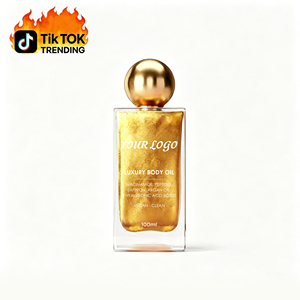 Aceite Corporal de Marca Privada, Tendencia en TikTok, Aceite Corporal Lujoso, Nutritivo y Brillante, Vegano, con Niacinamida, 100 ml - Product Image 4