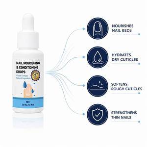 HODAF Huile nourrissante pour ongles aux herbes, sérum naturel pour cuticules, soin fortifiant pour ongles, revitalisant à l'arbre à thé et à la lavande, OEM - Product Image 2