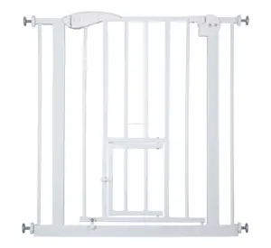 Puerta <span class=keywords><strong>de</strong></span> seguridad para mascotas, cierre automático, fabricada en China, retráctil, novedad - Product Image 2
