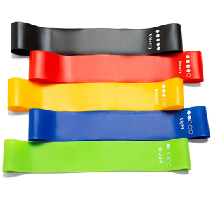 Resistance Bands for Fitness – Yoga Exercise Loop Bands, Sports Elastic <b>Ring</b>, Gym Training Bands – for Legs, Glutes, Ar - Product Image 4