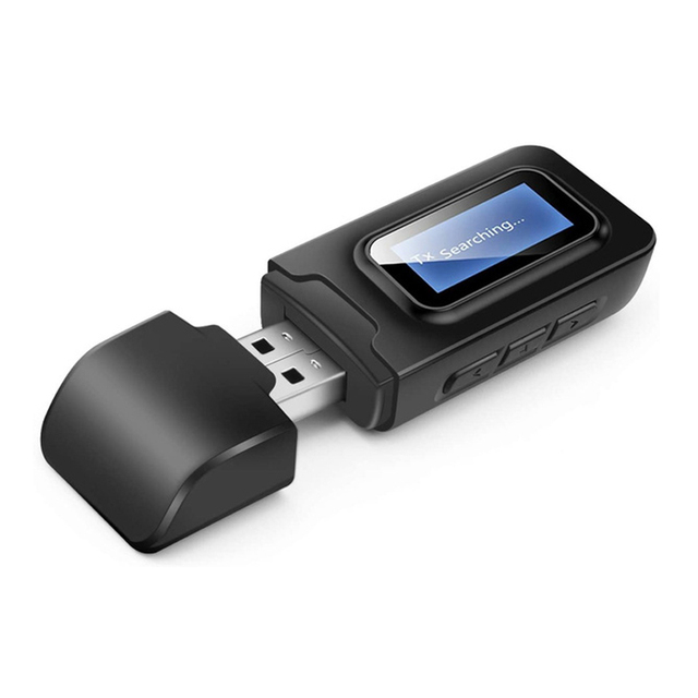 Blue tooth Adaptation Receiver 5.0 2 in 1 Wireless 3.5mm AUX Stereo Audio Receiver Video Blue tooth Receiver and Transmitter