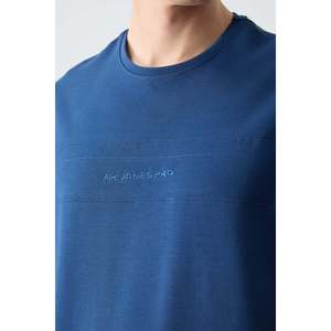 Conjunto Deportivo de Algodón para Hombre Parliament, Corte Holgado, Azul Informal, Transpirable, para Adultos - Product Image 4