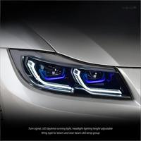JYGD Phares LED professionnels Plug and Play pour BMW Série 3 E90 05-12, design de signalisation séquentielle moderne, projecteur de feux de route
